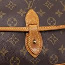 LOUIS VUITTON Monogram Gibeciere PM Shoulder Bag M42248 LV Auth ep15931A-18