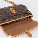 LOUIS VUITTON Monogram Gibeciere PM Shoulder Bag M42248 LV Auth ep15931A-19