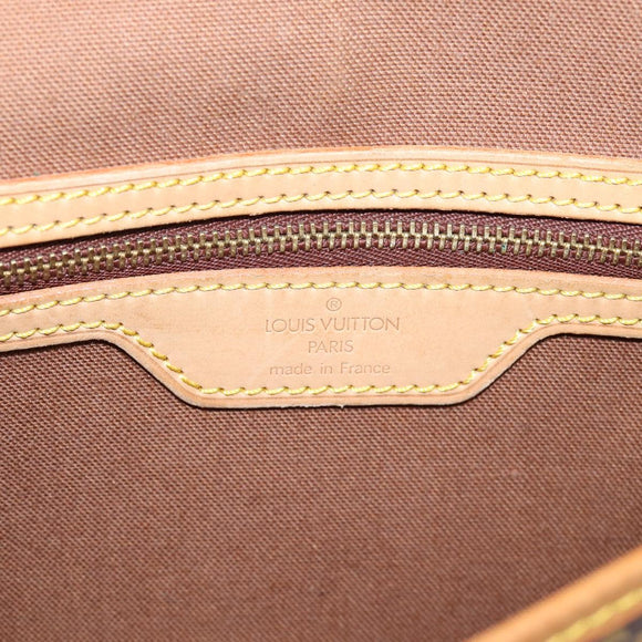 LOUIS VUITTON Monogram Gibeciere PM Shoulder Bag M42248 LV Auth ep15931A