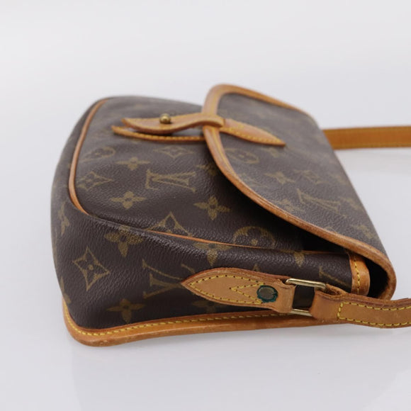 LOUIS VUITTON Monogram Gibeciere PM Shoulder Bag M42248 LV Auth ep15931A