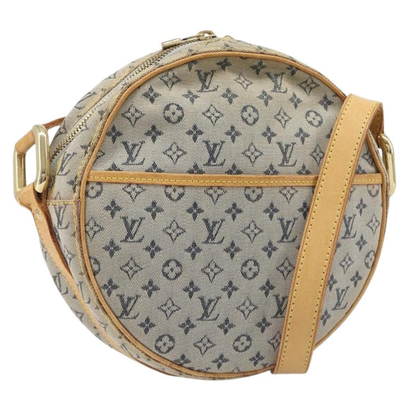 LOUIS VUITTON Monogram Mini Jeanne GM Shoulder Bag Blue M92000 LV Auth ep15933