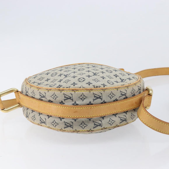 LOUIS VUITTON Monogram Mini Jeanne GM Shoulder Bag Blue M92000 LV Auth ep15933