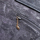 GUCCI Bamboo Hand Bag Suede Black Gold Tone 002 2853 0260 0 Auth ep15934-23