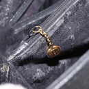 GUCCI Bamboo Hand Bag Suede Black Gold Tone 002 2853 0260 0 Auth ep15934-25