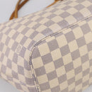 LOUIS VUITTON Damier Azur Neverfull MM Tote Bag N41605 LV Auth ep15937-15