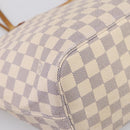 LOUIS VUITTON Damier Azur Neverfull MM Tote Bag N41605 LV Auth ep15937-17