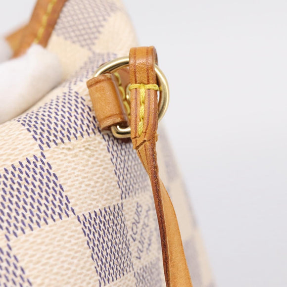 LOUIS VUITTON Damier Azur Neverfull MM Tote Bag N41605 LV Auth ep15937