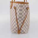 LOUIS VUITTON Damier Azur Neverfull MM Tote Bag N41605 LV Auth ep15937-4