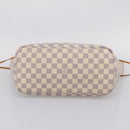 LOUIS VUITTON Damier Azur Neverfull MM Tote Bag N41605 LV Auth ep15937-5