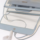 GUCCI Shoulder Bag Vinyl Light Blue Clear 001 2058 1772 5 Auth ep15938-14