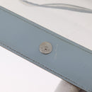 GUCCI Shoulder Bag Vinyl Light Blue Clear 001 2058 1772 5 Auth ep15938-15