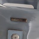 GUCCI Shoulder Bag Vinyl Light Blue Clear 001 2058 1772 5 Auth ep15938-17