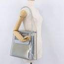 GUCCI Shoulder Bag Vinyl Light Blue Clear 001 2058 1772 5 Auth ep15938-30