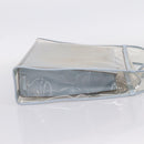GUCCI Shoulder Bag Vinyl Light Blue Clear 001 2058 1772 5 Auth ep15938-5