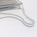 GUCCI Shoulder Bag Vinyl Light Blue Clear 001 2058 1772 5 Auth ep15938-7
