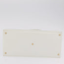 GUCCI Hand Bag Patent leather White Gold 000 2404 0503 Auth ep15939-10