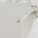GUCCI Hand Bag Patent leather White Gold 000 2404 0503 Auth ep15939-12
