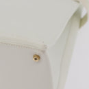 GUCCI Hand Bag Patent leather White Gold 000 2404 0503 Auth ep15939-14