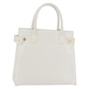 GUCCI Hand Bag Patent leather White Gold 000 2404 0503 Auth ep15939-1