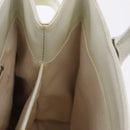 GUCCI Hand Bag Patent leather White Gold 000 2404 0503 Auth ep15939-20