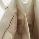 GUCCI Hand Bag Patent leather White Gold 000 2404 0503 Auth ep15939-24