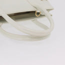 GUCCI Hand Bag Patent leather White Gold 000 2404 0503 Auth ep15939-8