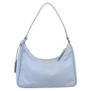 PRADA Hand Bag Nylon Light Blue Gold Auth ep15940A-3