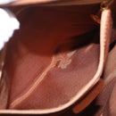 GUCCI Bamboo Hand Bag Leather 2way Brown Gold 000 1274 0290 Auth ep15945-25
