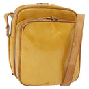 LOUIS VUITTON Monogram Vernis Wooster Bag Lime Yellow M91075 LV Auth ep15950-1
