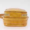 LOUIS VUITTON Monogram Vernis Wooster Bag Lime Yellow M91075 LV Auth ep15950-8