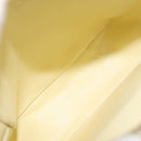 LOUIS VUITTON Monogram Vernis Wooster Bag Lime Yellow M91075 LV Auth ep15950-11