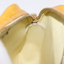 LOUIS VUITTON Monogram Vernis Wooster Bag Lime Yellow M91075 LV Auth ep15950-28