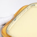 LOUIS VUITTON Monogram Vernis Wooster Bag Lime Yellow M91075 LV Auth ep15950-31