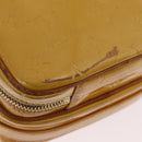 LOUIS VUITTON Monogram Vernis Wooster Bag Lime Yellow M91075 LV Auth ep15950-2