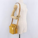 LOUIS VUITTON Monogram Vernis Wooster Bag Lime Yellow M91075 LV Auth ep15950-32