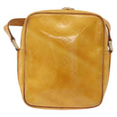 LOUIS VUITTON Monogram Vernis Wooster Bag Lime Yellow M91075 LV Auth ep15950-3