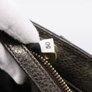 PRADA Hand Bag Leather Khaki Gold Auth ep15951-25