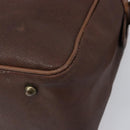 Burberrys Shoulder Bag Leather Brown Gold Auth ep15952-14