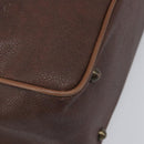 Burberrys Shoulder Bag Leather Brown Gold Auth ep15952-9