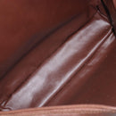 Burberrys Shoulder Bag Leather Brown Gold Auth ep15952-22