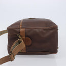 Burberrys Shoulder Bag Leather Brown Gold Auth ep15952-4