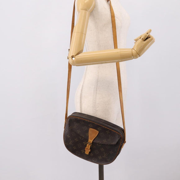 LOUIS VUITTON Monogram Jeune Fille MM Shoulder Bag M51226 LV Auth ep15953