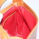 CELINE Shoulder Bag Leather Brown Gold Auth ep15959-23