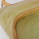 LOUIS VUITTON Monogram Vernis Houston Hand Bag Baby Blue M91005 LV Auth ep15961-16