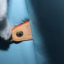 LOUIS VUITTON Monogram Vernis Houston Hand Bag Baby Blue M91005 LV Auth ep15961-12