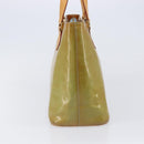 LOUIS VUITTON Monogram Vernis Houston Hand Bag Baby Blue M91005 LV Auth ep15961-3