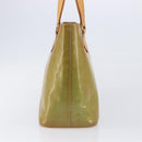 LOUIS VUITTON Monogram Vernis Houston Hand Bag Baby Blue M91005 LV Auth ep15961-4