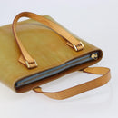 LOUIS VUITTON Monogram Vernis Houston Hand Bag Baby Blue M91005 LV Auth ep15961-6