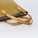 LOUIS VUITTON Monogram Vernis Houston Hand Bag Baby Blue M91005 LV Auth ep15961-7
