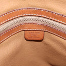 CELINE Macadam Canvas Hand Bag PVC Leather 2way Brown Gold Auth ep15962-21